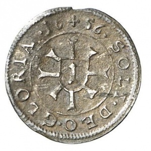 Реверс монеты Курфюршество Бавария, 1 крейцер, 1653-1656