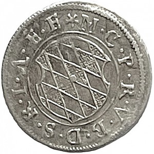Аверс монеты Курфюршество Бавария, 2 крейцера, 1623-1637