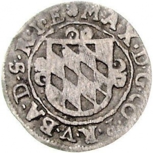 Аверс монеты Курфюршество Бавария, 2 крейцера, 1624-1633