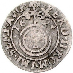 Реверс монеты Курфюршество Бавария, 2 крейцера, 1624-1633
