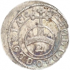 Реверс монеты Курфюршество Бавария, 2 крейцера, 1661-1676