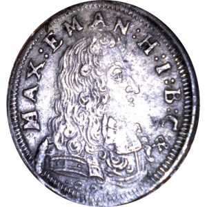 Аверс монеты Курфюршество Бавария, 3 крейцера, 1690-1694