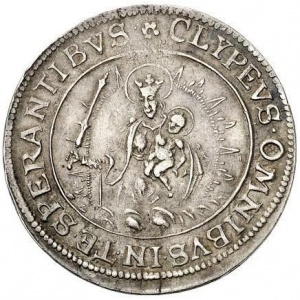 Реверс монеты Курфюршество Бавария, ⅙ талера, 1657