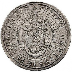 Реверс монеты Курфюршество Бавария, ⅓ талера, 1640