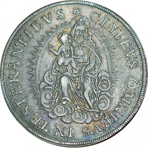 Реверс монеты Курфюршество Бавария, ½ талера, 1627-1638