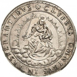Реверс монеты Курфюршество Бавария, 1 талер, 1625-1626