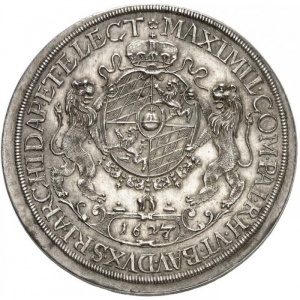 Аверс монеты Курфюршество Бавария, 1 талер, 1626-1627
