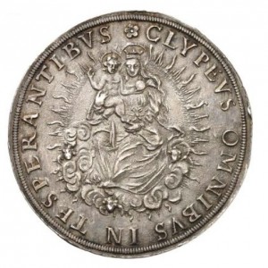 Реверс монеты Курфюршество Бавария, 1 талер, 1638