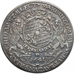 Аверс монеты Курфюршество Бавария, 1 талер, 1641