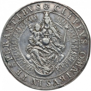 Реверс монеты Курфюршество Бавария, 1 талер, 1641