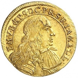 Аверс монеты Курфюршество Бавария, 1 гульден, 1674-1679
