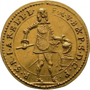 Аверс монеты Курфюршество Бавария, 1 дукат, 1655-1671