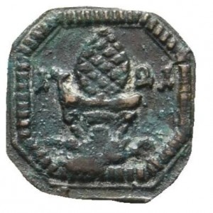 Аверс монеты Свободный город Аугсбург, 1 геллер, 1715-1740