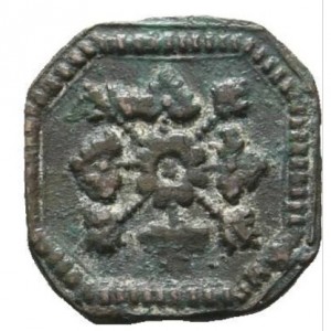 Реверс монеты Свободный город Аугсбург, 1 геллер, 1715-1740