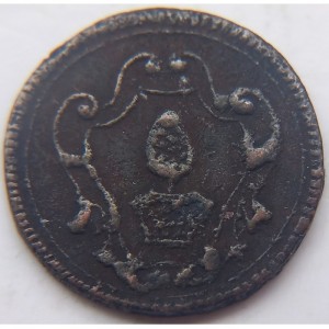 Аверс монеты Свободный город Аугсбург, 1 пфенниг, 1765-1766