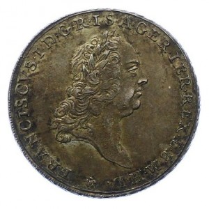 Аверс монеты Свободный город Аугсбург, ½ талера, 1760