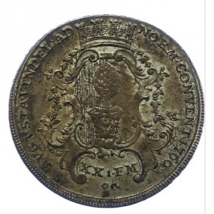Реверс монеты Свободный город Аугсбург, ½ талера, 1760