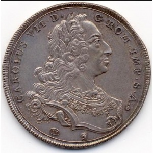 Аверс монеты Свободный город Аугсбург, 1 талер, 1744
