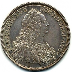 Аверс монеты Свободный город Аугсбург, 1 талер, 1763