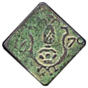 Аверс монеты Свободный город Аугсбург, 1 геллер, 1624-1708