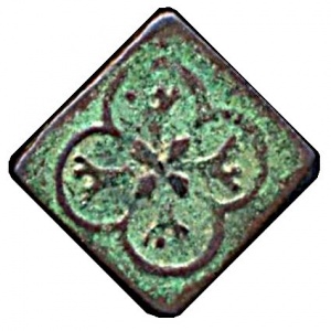 Реверс монеты Свободный город Аугсбург, 1 геллер, 1624-1708