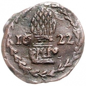 Аверс монеты Свободный город Аугсбург, 1 крейцер, 1622