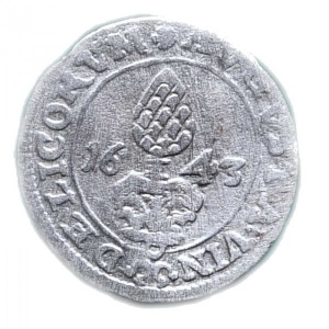 Аверс монеты Свободный город Аугсбург, 1 крейцер, 1640-1651