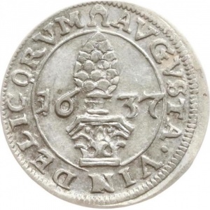 Аверс монеты Свободный город Аугсбург, 2 крейцера, 1623-1637