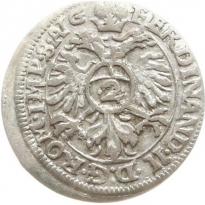 Реверс монеты Свободный город Аугсбург, 2 крейцера, 1623-1637