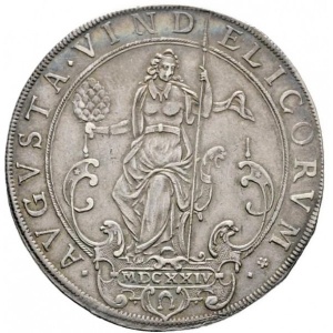 Аверс монеты Свободный город Аугсбург, 2 крейцера, 1625