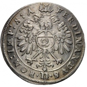 Реверс монеты Свободный город Аугсбург, 2 крейцера, 1625