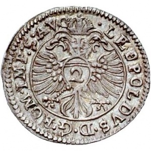Реверс монеты Свободный город Аугсбург, 2 крейцера, 1660-1695