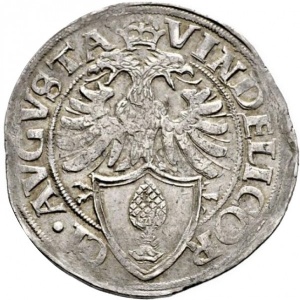 Аверс монеты Свободный город Аугсбург, 10 крейцеров, 1527-1533