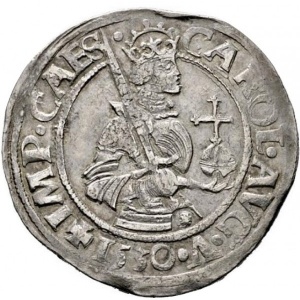 Реверс монеты Свободный город Аугсбург, 10 крейцеров, 1527-1533