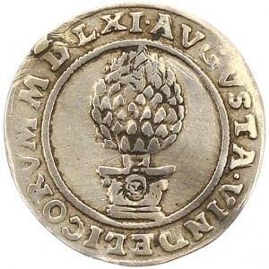 Аверс монеты Свободный город Аугсбург, 10 крейцеров, 1560-1562
