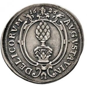 Аверс монеты Свободный город Аугсбург, ⅙ талера, 1626