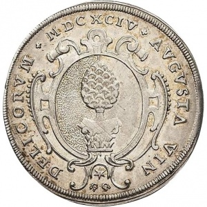 Аверс монеты Свободный город Аугсбург, ¼ талера, 1694