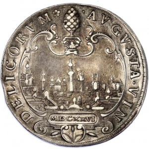 Аверс монеты Свободный город Аугсбург, ⅓ талера, 1626