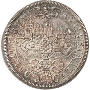 Реверс монеты Свободный город Аугсбург, ½ талера, 1640-1643