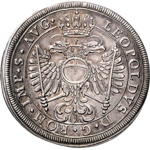 Реверс монеты Свободный город Аугсбург, ½ талера, 1694