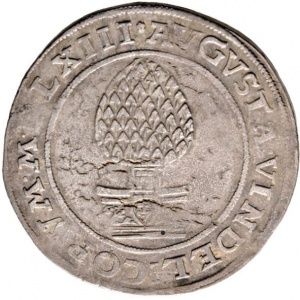 Аверс монеты Свободный город Аугсбург, 60 крейцеров, 1560-1564