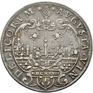 Аверс монеты Свободный город Аугсбург, ⅔ талера, 1627