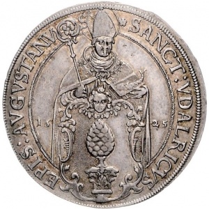 Аверс монеты Свободный город Аугсбург, 1 талер, 1625