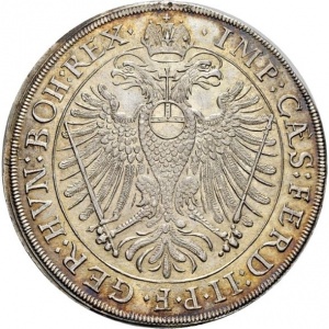 Реверс монеты Свободный город Аугсбург, 1 талер, 1627-1628