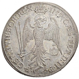 Реверс монеты Свободный город Аугсбург, 1 талер, 1627