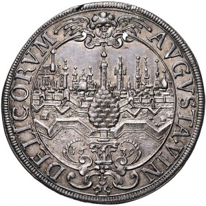 Аверс монеты Свободный город Аугсбург, 1 талер, 1639
