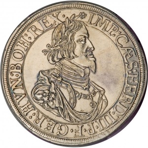 Реверс монеты Свободный город Аугсбург, 1 талер, 1639-1645