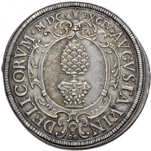 Аверс монеты Свободный город Аугсбург, 1 талер, 1694