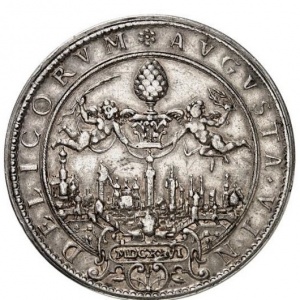 Аверс монеты Свободный город Аугсбург, 2 талера, 1626
