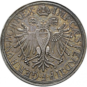 Реверс монеты Свободный город Аугсбург, 2 талера, 1627